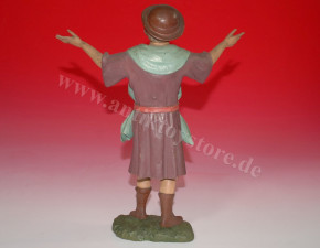 antique large nativity figure * shepherd * Alpine at 1880/1890