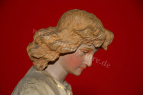 antique large nativity figure * woman * Alpine at 1880/1890