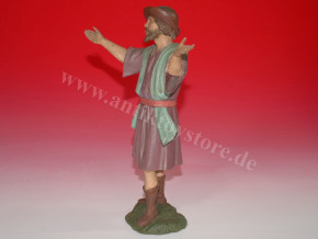 antique large nativity figure * shepherd * Alpine at 1880/1890