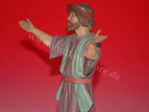 antique large nativity figure * shepherd * Alpine at 1880/1890