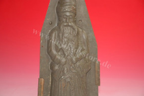 antique chocolate mold Santa Claus with toys * height 28 cm * at 1900