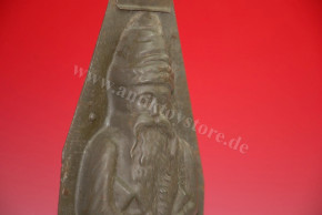 antique chocolate mold Santa Claus with toys * height 28 cm * at 1900