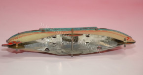 antique Penny Toy * ocean liner * lithographed tin. * J.P. Meier at 1910/1920