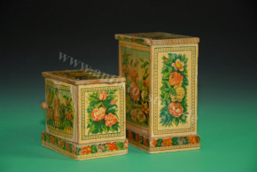 antique dollhouse accessories * 2 parts salon furniture with children's motifs * at 1860/1880