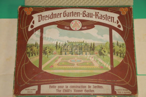 Dresdner Garten-Bau-Kasten Nr. 1 * völlständig mit Anleitung * um 1905/1910