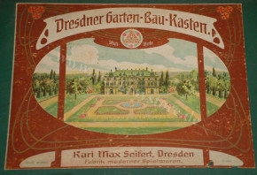 Dresdner Garten-Bau-Kasten Nr. 2 * völlständig mit Anleitung * um 1905/1910