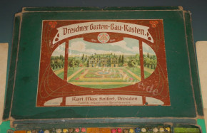 Dresdner Garten-Bau-Kasten Nr. 2 * völlständig mit Anleitung * um 1905/1910