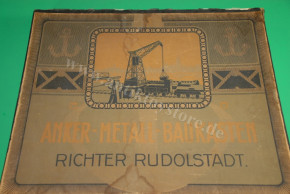 ANKER METALL BAUKASTEN - IMPERATOR Nr. 3 * Richter & Cie. Rudolstadt um 1910