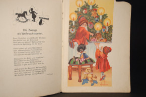 Knecht Rupprecht der Weihnachtsmann * uraltes Kinderbuch A. Jaser Kunstverlag Nürnberg