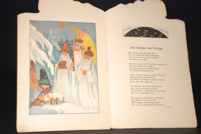 Knecht Rupprecht der Weihnachtsmann * uraltes Kinderbuch A. Jaser Kunstverlag Nürnberg