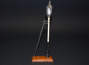 antique Märklin street lamp with ladder * Kaiseröl * at 1905/1910