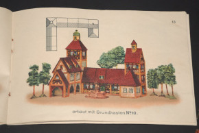 O.u.M. Hausser 2 Künstler-Baukästen * über 300 Teile * um 1910/1915