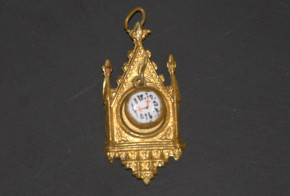 Erhard & Sons ormolu pocket watches wall holder & pocket watch * at 1860/1880