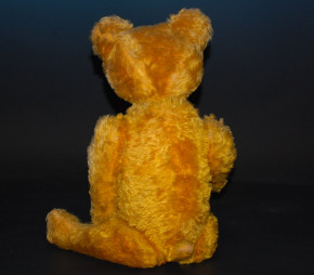 Schreyer & Co. Schuco Tricky Teddy with yes / no mechanism * gold-yellow mohair * height 21.7 inch