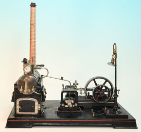 DOLL Steam Engine 407/4 with Dynamo Lighting System * L. 18.5 inch * 1920s