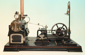 DOLL Steam Engine 407/4 with Dynamo Lighting System * L. 18.5 inch * 1920s