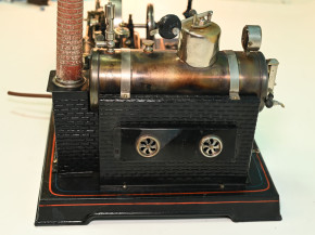 DOLL Steam Engine 407/4 with Dynamo Lighting System * L. 18.5 inch * 1920s