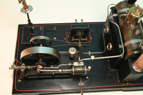 DOLL Steam Engine 407/4 with Dynamo Lighting System * L. 18.5 inch * 1920s