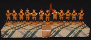 antique Erzgebirge L. Hiemann HJ-miniature figures in the box