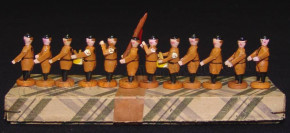 antique Erzgebirge L. Hiemann HJ-miniature figures in the box