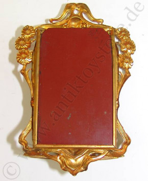 antique big doll house Art Nouveau mirror ormolu * 1900