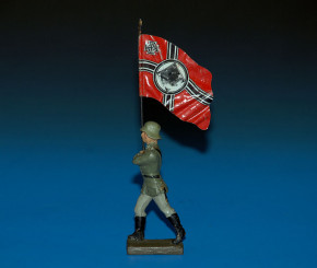 LINEOL Standard-bearer in the march * thirties