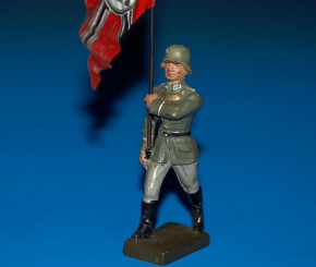 LINEOL Standard-bearer in the march * thirties