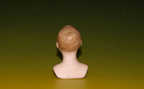 Miniature doll head for doll house doll * man at 1900