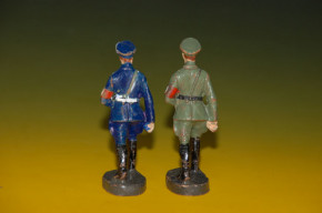 2 old ELASTOLIN armed forces figures party figures? * twenties/t