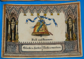 Biedermeier Glocke & Hammer Spiel * Nürnberg 1850-1860