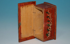 antique miniature Biedermeier doll house chest * 1840-1860