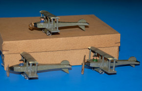 Erzgebirge miniatures * 3 x biplanes aeroplanes * at 1910-1920