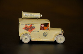 Erzgebirge rare Eg-Gü varnish advertising vehicle * twenties