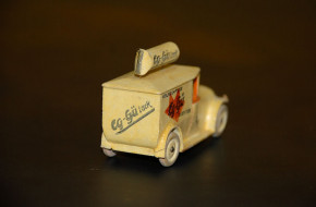 Erzgebirge rare Eg-Gü varnish advertising vehicle * twenties