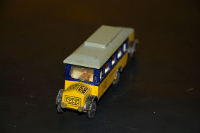 Erzgebirge miniature * Empire post bus with trailer * thirties