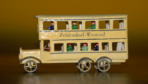 Erzgebirge miniature * Double stick bus * twenties