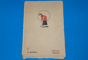 Laferme Cigaretten posters * sports Cigarette golf * at 1900