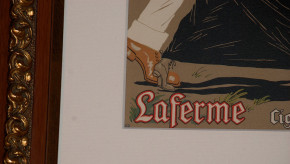 Laferme Cigaretten posters * sports Cigarette golf * at 1900