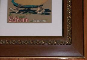 Laferme Cigaretten posters * sports Cigarette golf * at 1900