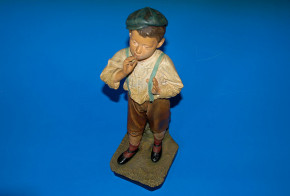 Shopwindow advertising figure boy with Cigarette * France at 190