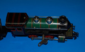 BING - GBN * Clock plant engine & tender * trace 0 * twenties