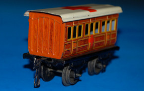 BING - GBN * MR Rot Kreuz Abteilwagen * Sp 0 * ab 1906