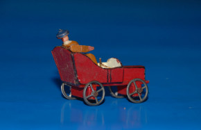 Erzgebirge Miniatur Fahrzeug * Cabriolet * Seiffen um 1910