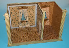 antike Moritz Gottschalk 2-Raum Puppenstube * ab 1892