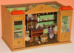 Christian Hacker rarities - Antiquarium small shop at 1860-1880