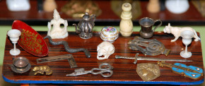 Christian Hacker rarities - Antiquarium small shop at 1860-1880