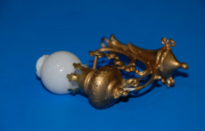 antique rare doll house wall paraffin lamp * at 1890