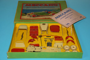 MECCANO * car model box of building blocks no. 1 * thirties