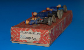 Elastolin for Märklin * 11 railway figures 2728 g/6 * thirties