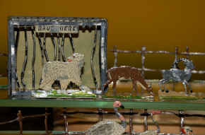Biedermeier Zoologischer Garten * 38 Teile * um 1840-1860